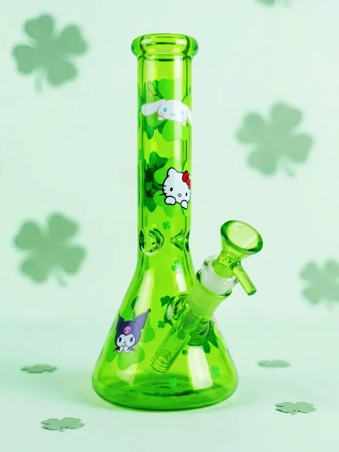 Sanrio Friends Green Beaker Bong | Lucky Day Fantasy