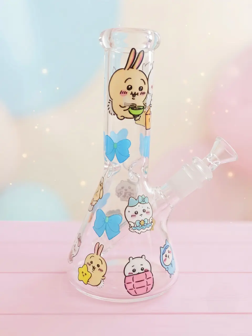 Chiikawa Hachiware Usagi Glass Bong | Little Ramen Moments