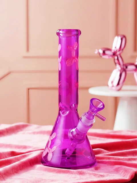 Balloon Dog Purple Glass Bong | Pink Pop Art Dreams