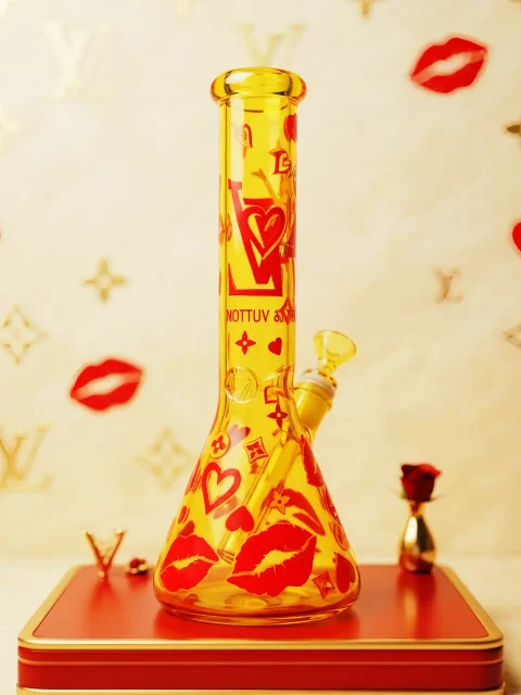 Betty Boop Honey Glass Bong | Golden Glamour Dreams Betty Boop Honey Glass Bong | Golden Glamour Dreams