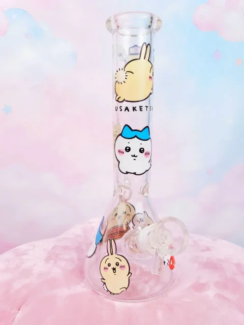 Chiikawa, Hachiware & Usagi Glass Bong | Everyday Kawaii Adventures