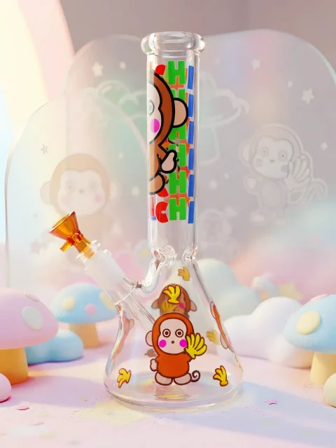 Monkichi Banana Glass Bong | Sunny Jungle Daydream Monkichi Banana Glass Bong | Sunny Jungle Daydream