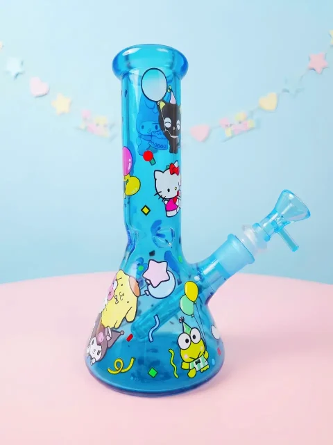 Sanrio Friends Birthday Glass Beaker Bong | Celebrate Every Wish Sanrio Friends Birthday Glass Beaker Bong | Celebrate Every Wish