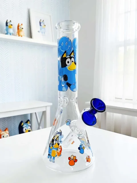 Bluey & Bingo Glass Bong | Little Paws, Big Adventures