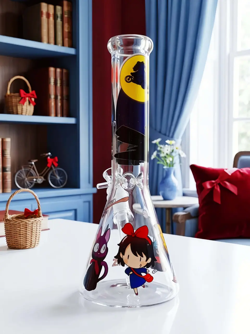 Kiki & Jiji Magic Glass Bong | Little Witch in the Sky