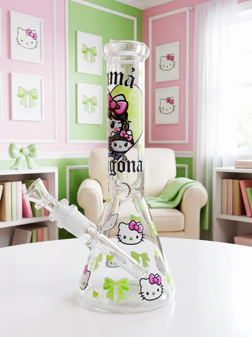 Mama Thing Hello Kitty Bong | Punk Princess