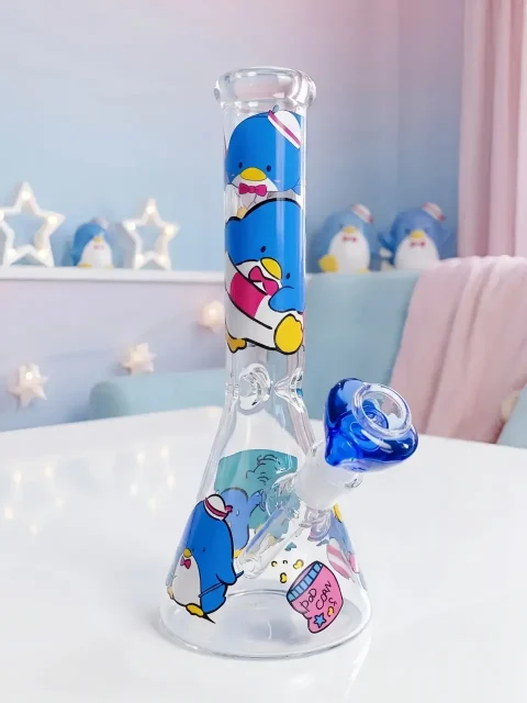 🐧 Tuxedosam Blue Glass Bong | Sailor Daydream