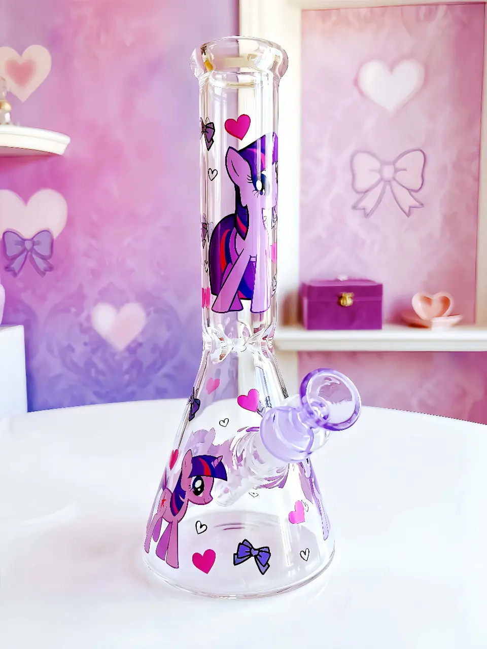 💜 Twilight Sparkle Glass Bong | Magic & Friendship